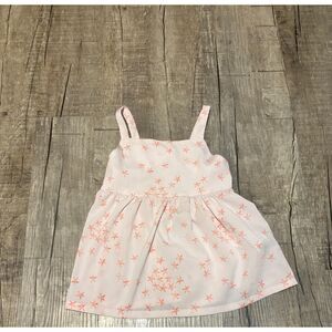 Old Navy Toddler Girls 5T White Starfish Sundress Sleeveless Summer Dress